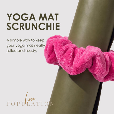 YOGA MAT SCRUNCHIE