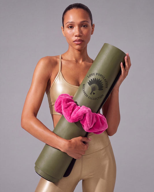 YOGA MAT SCRUNCHIE